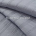 Logan - Twin/Twin Long Striped Duvet Set - Blue/Gray - Simple Home Plus