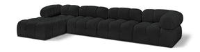 Ames - 5 Piece Fabric Modular Sectional - Simple Home Plus