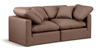 Indulge - Faux Leather 2 Seat Modular Sofa - Simple Home Plus
