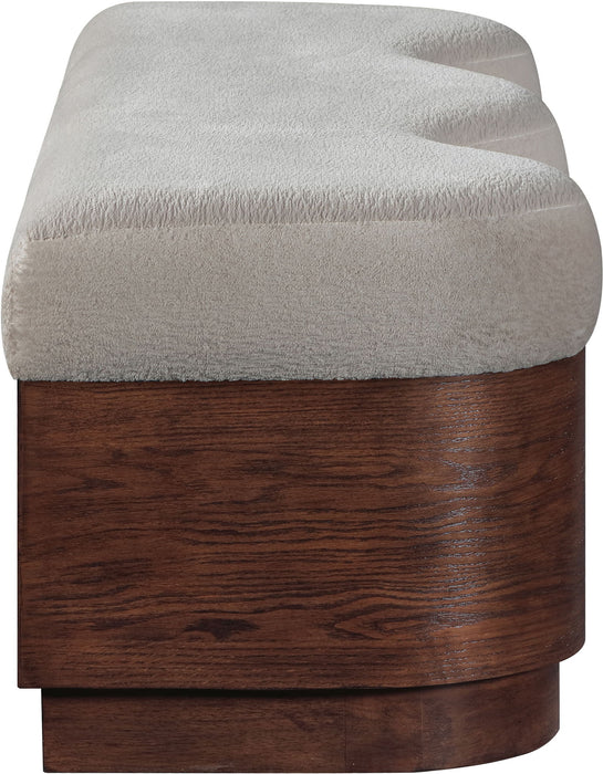 Savoy - Bench With Brown Base - Simple Home Plus