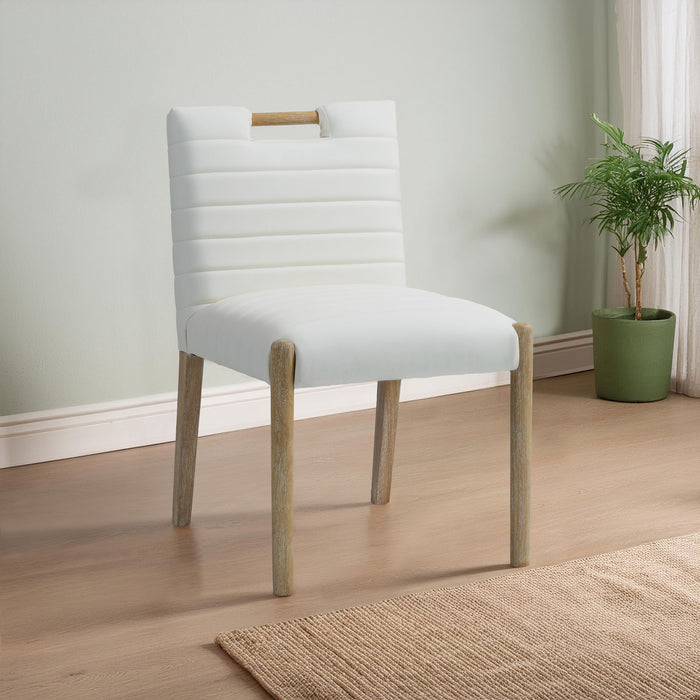 Aimee - Dining Side Chair (Set of 2) - Light Brown Legs - Simple Home Plus