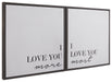 ADLINE - BLACK / WHITE - WALL - Simple Home Plus