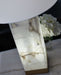 Linderfield - White / Gold Finish - Alabaster Table Lamp - Simple Home Plus