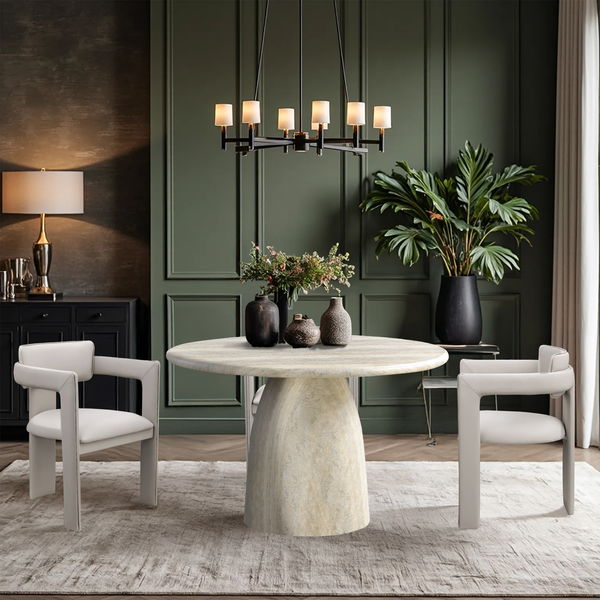Cosenza - Round Concrete Dining Table