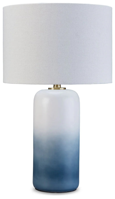Lemrich - Ceramic Table Lamp  - White AS-IS - Simple Home Plus