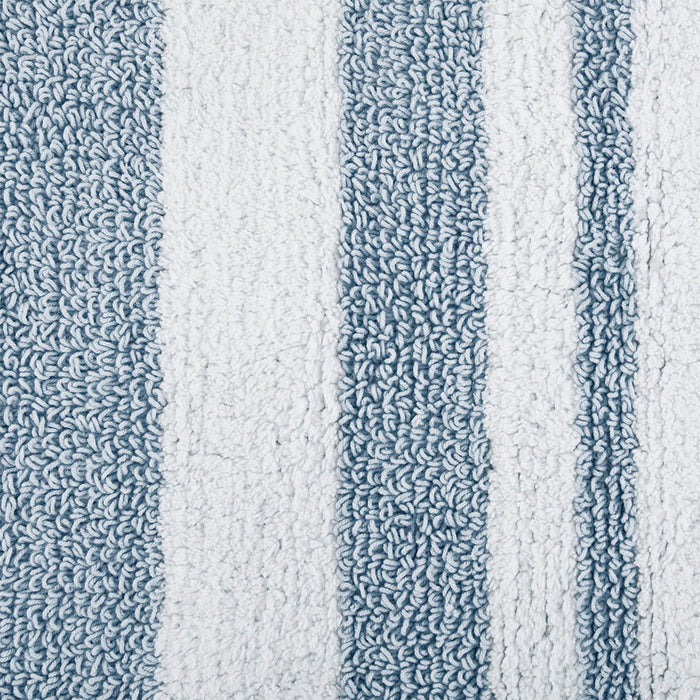 Spa - 24" x 72" Reversible Bath Rug - Blue - Simple Home Plus