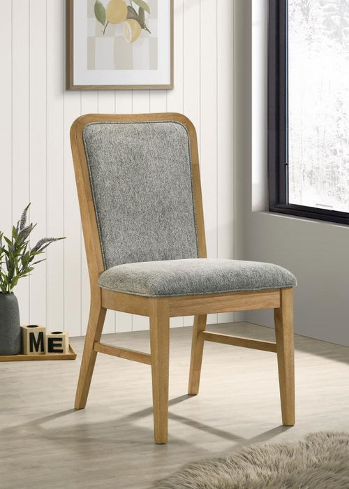 Croyden - Dining Side Chair (Set of 2) - Gray / Weathered Natural - Simple Home Plus