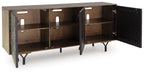 Lavinmont - Multi Brown - Accent Cabinet - Simple Home Plus