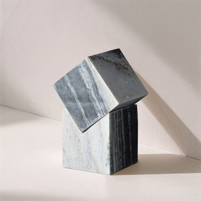 Quad - Marble Decorative Cube - Simple Home Plus