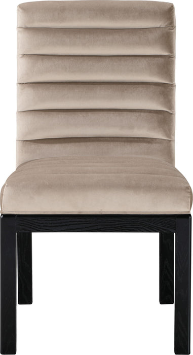 Evelyn - Dining Chair With Black Legs - Simple Home Plus