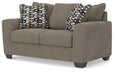 Triston-Peaks - Loveseat - Suede - Simple Home Plus
