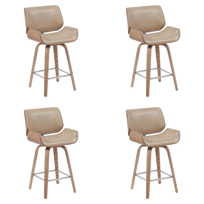 Tyler - 26" Counter Height Swivel Bar Stool - Simple Home Plus