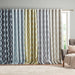 Blakesly - Printed Ikat Blackout Panel Casual - Gray - Simple Home Plus