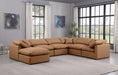 Indulge - Faux Leather 7 Piece Modular Sectional - Simple Home Plus