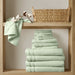 400GSM Essential Bundle Quick Dry 12 Piece Towel Set - Seafoam - Simple Home Plus