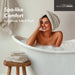 800GSM - 8 Piece Antimicrobial Towel Set - Natural - Simple Home Plus