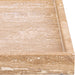 Barletta - Travertine Square Tray - Natural - Simple Home Plus