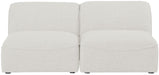 Miramar - 2 Seat Armless Modular Sofa - Simple Home Plus