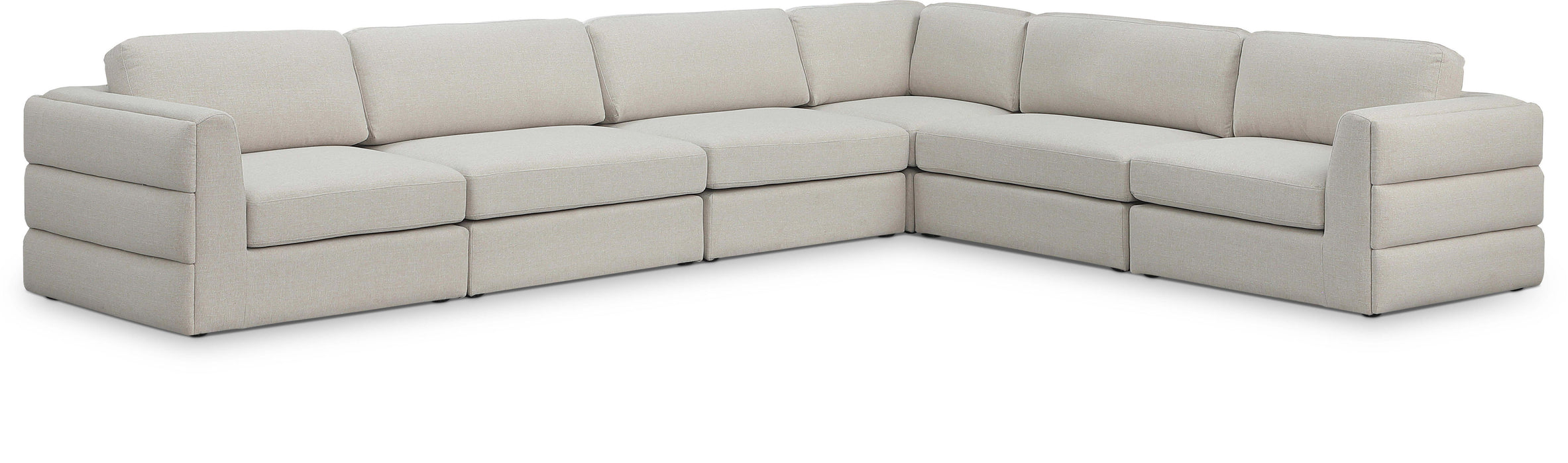 Beckham - 6 Piece Modular Corner Sectional - Simple Home Plus