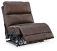Bleckley - Power Armless Recliner With Adjustable Headrest - Espresso - Simple Home Plus