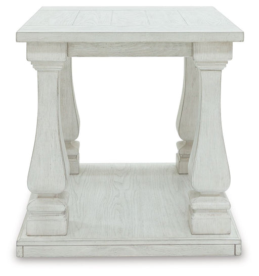 Arlendyne - Antique White - Rectangular End Table - Simple Home Plus