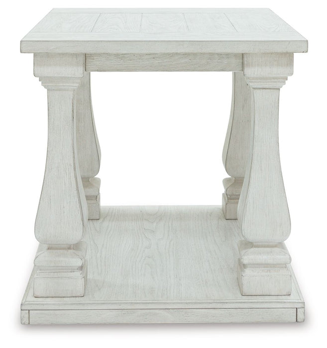 Arlendyne - Antique White - Rectangular End Table - Simple Home Plus