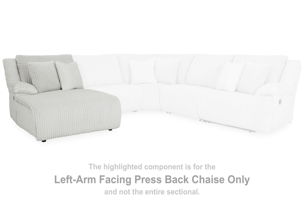 Top Tier - Laf Press Back Chaise - Alloy - Simple Home Plus