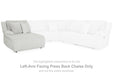 Top Tier - Laf Press Back Chaise - Alloy - Simple Home Plus