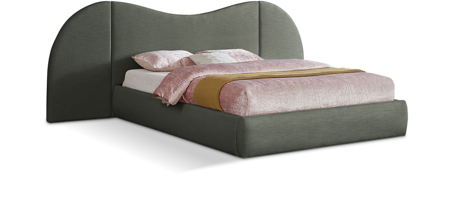 Everest - Linen Fabric Bed - Simple Home Plus