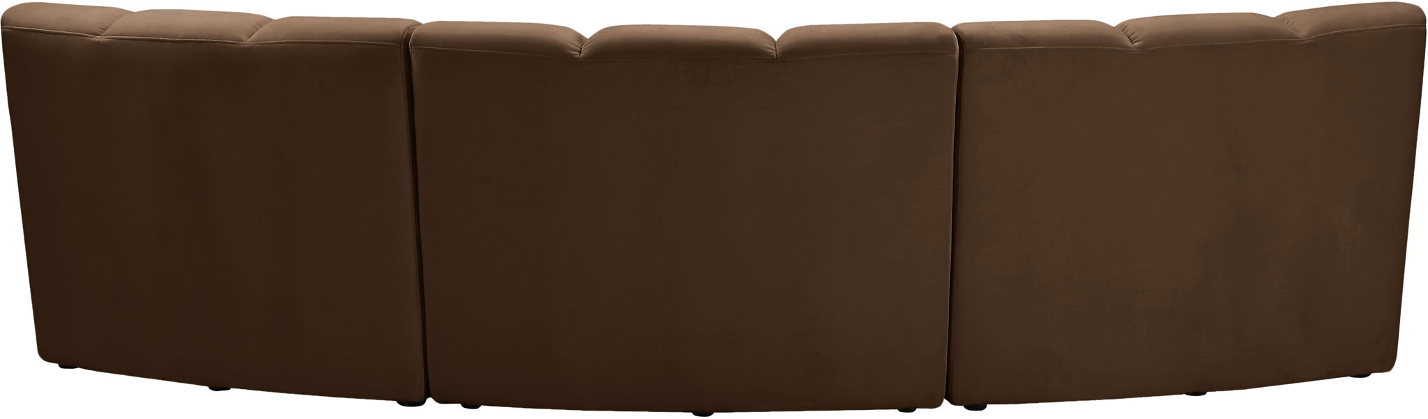 Infinity - 3 Piece Modular Sectional - Brown - Simple Home Plus