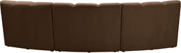 Infinity - 3 Piece Modular Sectional - Brown - Simple Home Plus