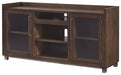 Starmore - Brown - XL TV Stand w/Fireplace Option - Simple Home Plus