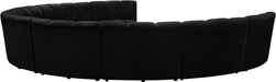 Infinity - 9 Piece Velvet Modular Sectional - Simple Home Plus