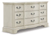 Arlendyne - Antique White - Dresser - Simple Home Plus
