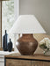 Whitham - Metal Table Lamp - Antique Copper Finish - Simple Home Plus