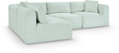 Shaggy - 4 Piece Modular Sectional - Simple Home Plus