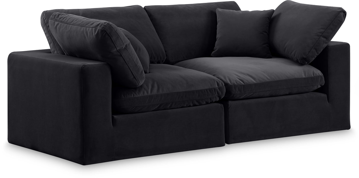 Comfy - Velvet Modular Sofa 2 Seats - Simple Home Plus