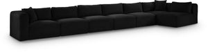 Shaggy - 7 Piece Modular Sectional - Simple Home Plus