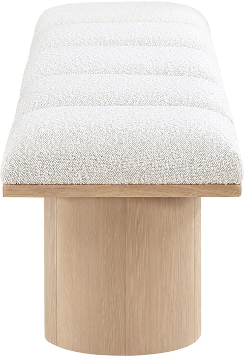 Pavilion - 5 Piece Modular Bench With Natural Base - Simple Home Plus