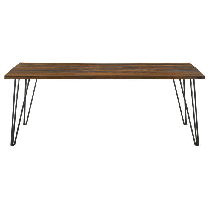 Neve - Live Edge Dining Table - Gray Sheesham - Simple Home Plus