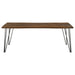 Neve - Live Edge Dining Table - Gray Sheesham - Simple Home Plus