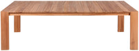 Tulum - Teak Outdoor Patio Dining Table - Natural - Simple Home Plus