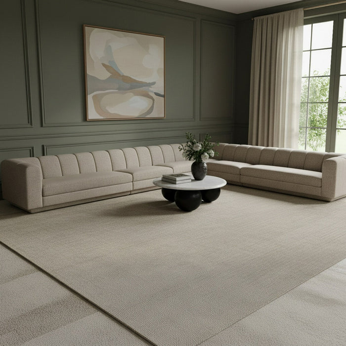 Modari - Sectional - Beige - Simple Home Plus