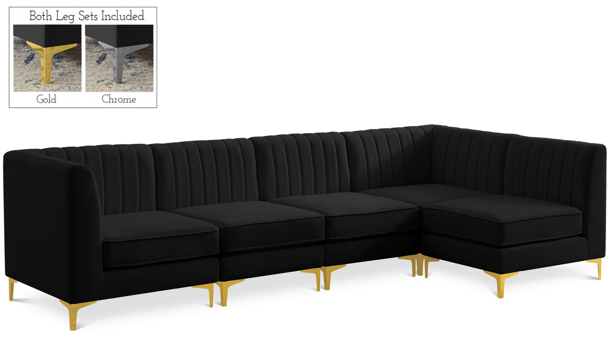 Alina - 5 Piece Modular Sectional - Simple Home Plus