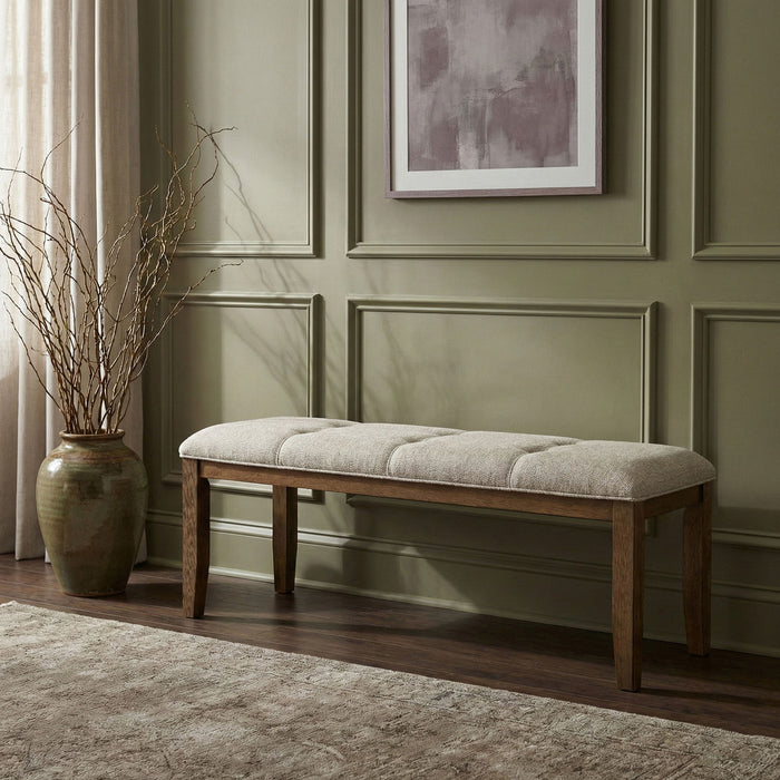 Ananda - Fabric Upholstered Bench - Simple Home Plus
