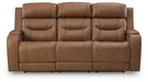 Knightington - Power Reclining Sofa With Audio Seating - Simple Home Plus