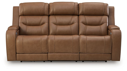 Knightington - Power Reclining Sofa With Audio Seating - Simple Home Plus
