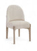 Torino - Upholstered Dining Chair With Brushed Natural Base (Set of 2) - Simple Home Plus