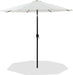 Fiji - Patio Umbrella With Black Pole - Simple Home Plus