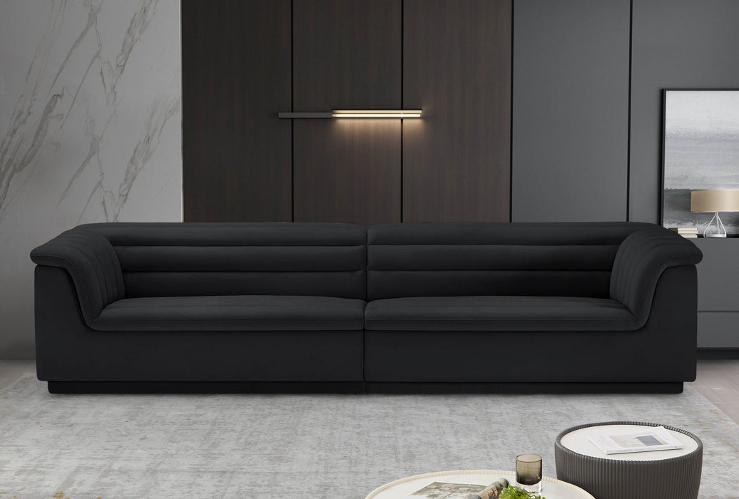 Cascade - Velvet Modular Sofa - Simple Home Plus